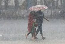 ১৪ অঞ্চলে বজ্রসহ বৃষ্টি হতে পারে
