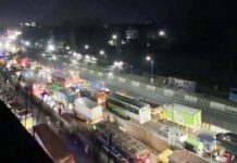 ঢাকা-টাঙ্গাইল মহাসড়কে ৪০ কিলোমিটার যানজট