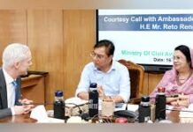 শাহজালাল বিমানবন্দরের গ্রাউন্ড হ্যান্ডলিংয়ে আগ্রহী সুইজারল্যান্ড