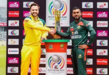 বাংলাদেশকে ব্যাটিংয়ে পাঠালো অস্ট্রেলিয়া