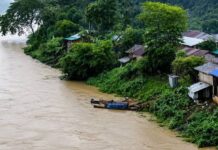 বান্দরবানের সাংগু-মাতামুহুরী নদীর পানি বৃদ্ধি, প্লাবিত নিম্নাঞ্চল