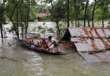 বন্যায় মৃতের সংখ্যা বেড়ে ৫৯ জন
