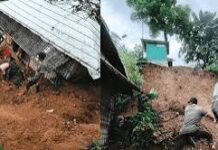 রোহিঙ্গা ক্যাম্পে পাহাড়ধস, একই পরিবারের ৩ জন নিহত