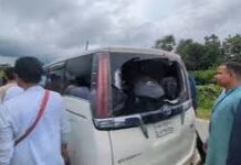 এবার সিলেটে এনসিপির গাড়িবহরে হামলা