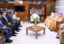 প্রধানমন্ত্রীর সঙ্গে সৌদি প্রতিনিধিদলের সাক্ষাৎ, ১ বিলিয়ন ডলার বিনিয়োগে আগ্রহ প্রকাশ