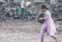টানা ৫ দিন ভারি বর্ষণের আভাস