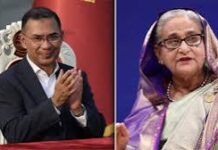 হাসিনাকে প্রত্যর্পণ না করলে তারেক রহমান ভারত সফর করবেন না