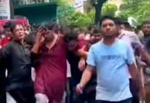 জকসু ভিপি-জিএসকে ক্যাম্পাস থেকে বের করে দিলো ছাত্রদল