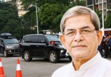 শপথ নিতে বঙ্গভবনে নবনির্বাচিত রাষ্ট্রপতি