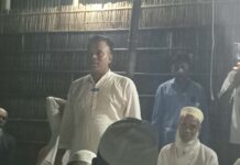 ছাতকের দক্ষিণ খুরমায় উঠান বৈঠকে জাহাঙ্গীর আলম