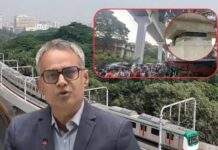মেট্রোরেলের ২৭ বিয়ারিং প্যাড ক্রিটিক্যাল, ৪৬ পিয়ারে ফাটল