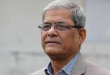 সিলেটের পথে রাষ্ট্রপতি মির্জা ফখরুল ইসলাম