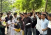 তিতুমীর কলেজে সভাপতি প্রার্থী রিয়াজের নেতৃত্বে ডেঙ্গু প্রতিরোধে লিফলেট বিতরণ