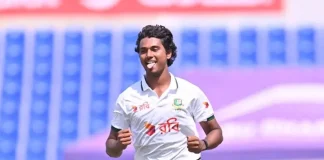 হাসানের হ্যাটট্রিক, আফগানিস্তান ২৪০ রানে অলআউট