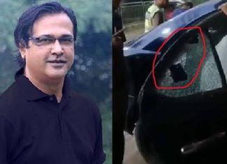সংগীতশিল্পী আসিফ আকবরের গাড়ি লক্ষ্য করে গুলি