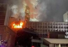 সচিবালয়ে ৬ নম্বর ভবনে অগ্নিকাণ্ড