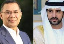 প্রতিরক্ষা প্রদর্শনীতে অংশ নিতে প্রধানমন্ত্রীকে আমন্ত্রণ দুবাই ক্রাউন প্রিন্সের
